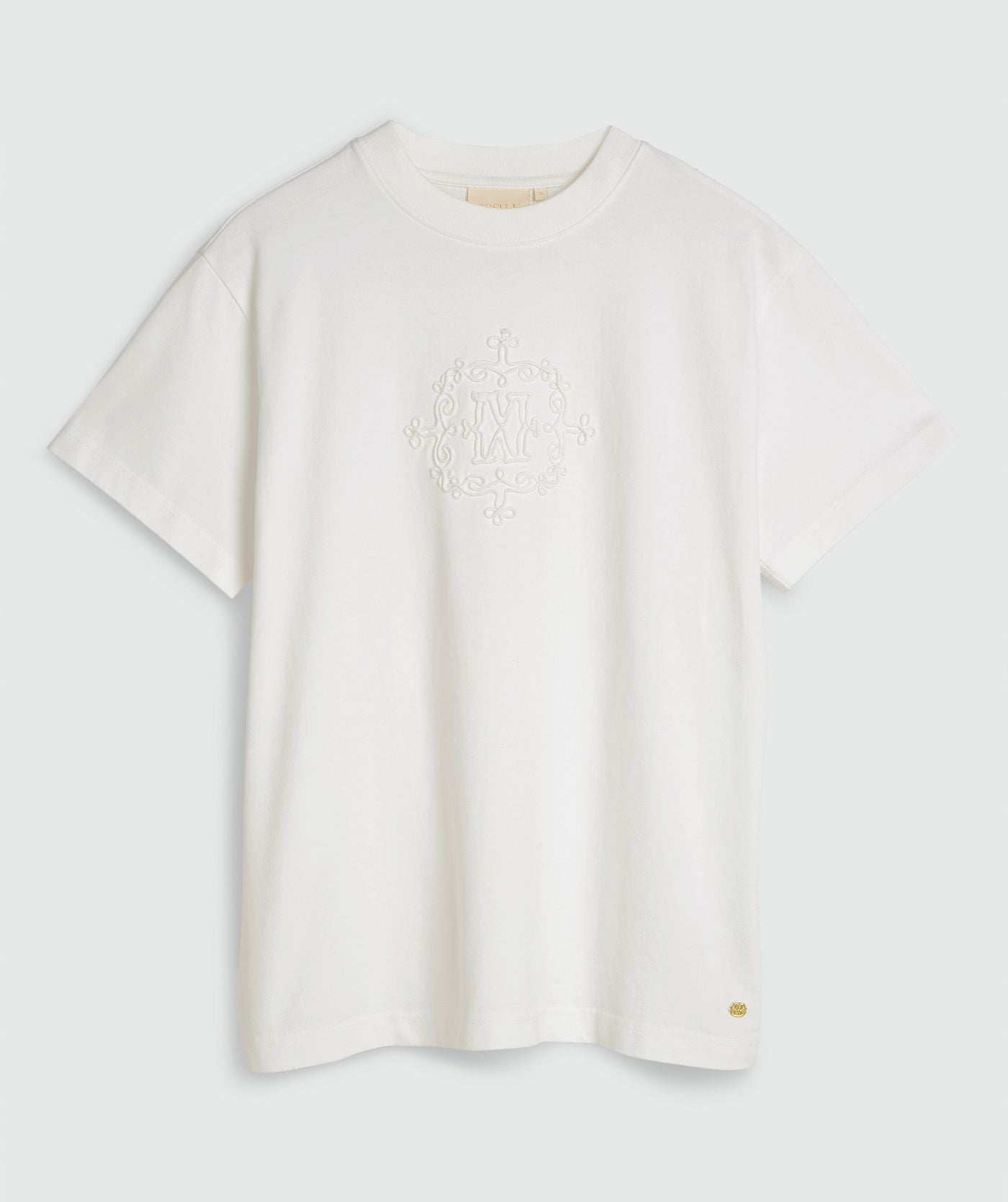 T-shirt oversize avec logo ROXY CURL - blanc
