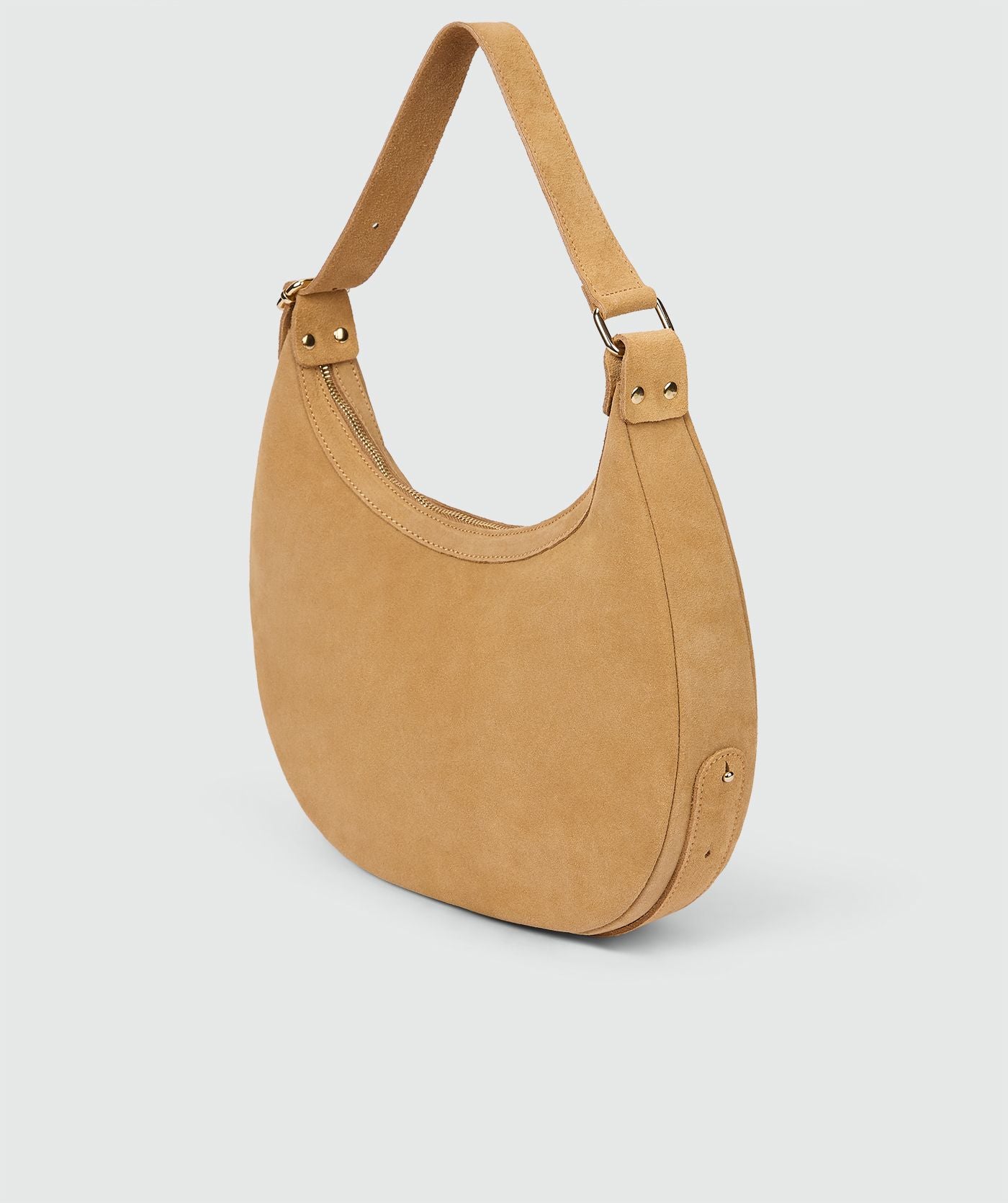 Sac en daim SHEIDA  - beige