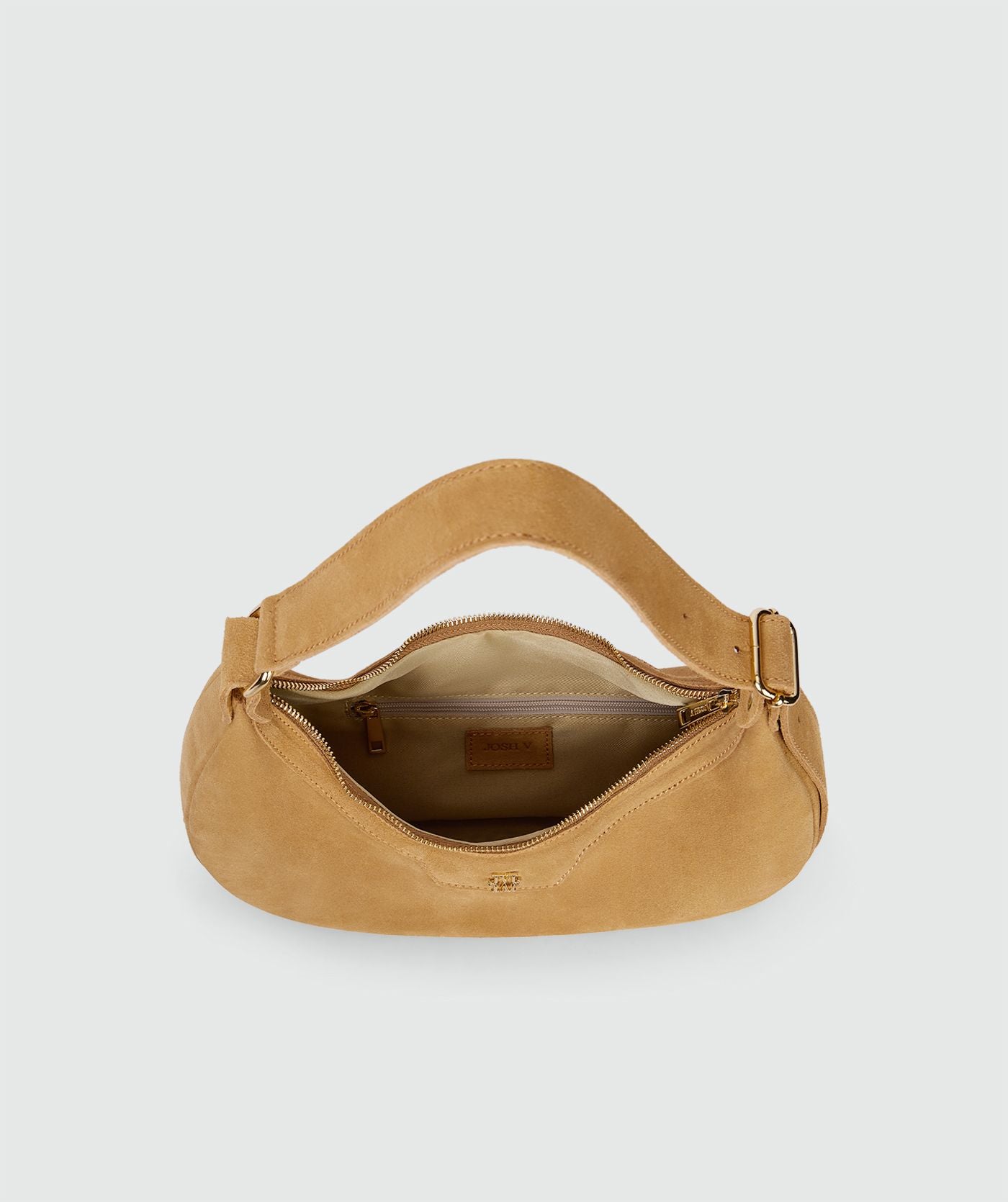 Sac en daim SHEIDA  - beige