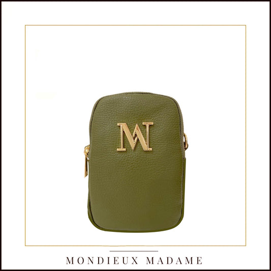 Sac bandoulière Mondieux Madame ASTORIA MINI - vert